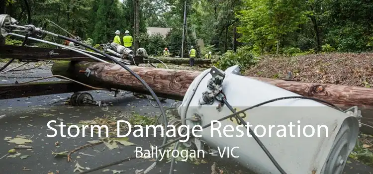 Storm Damage Restoration Ballyrogan - VIC