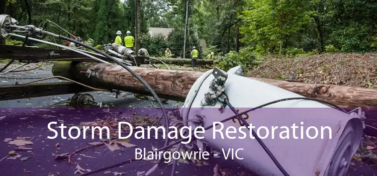 Storm Damage Restoration Blairgowrie - VIC