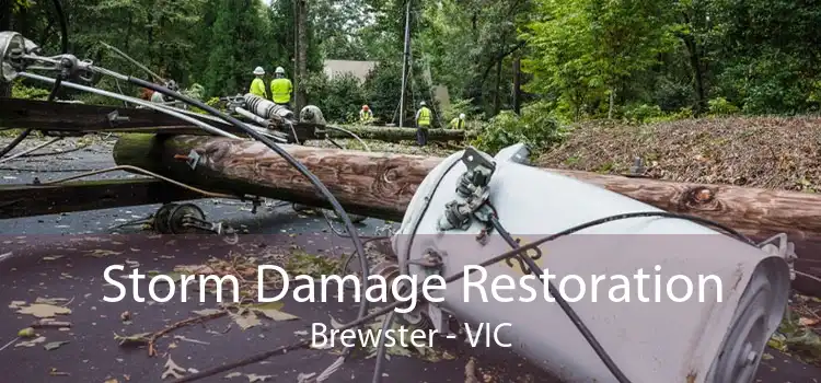 Storm Damage Restoration Brewster - VIC