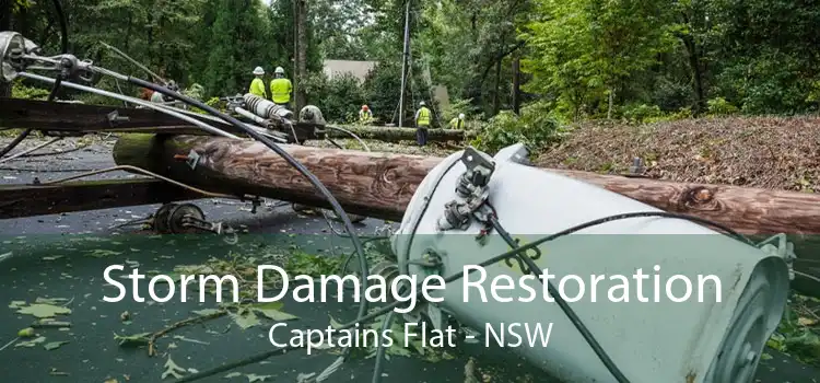Storm Damage Restoration Captains Flat - NSW