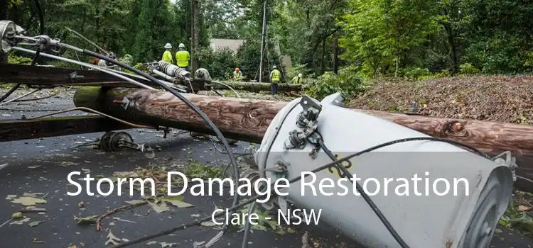 Storm Damage Restoration Clare - NSW