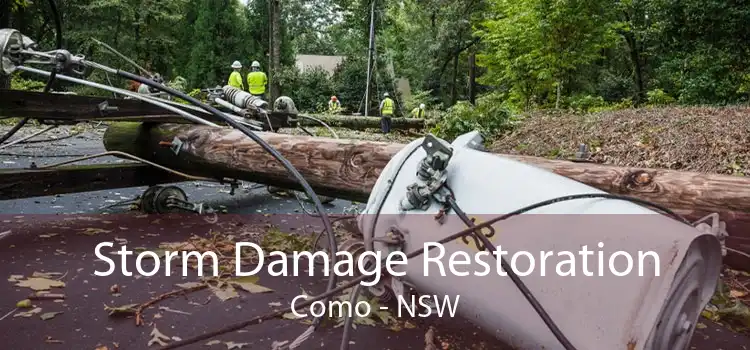 Storm Damage Restoration Como - NSW