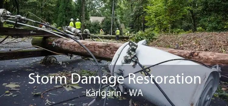Storm Damage Restoration Karlgarin - WA
