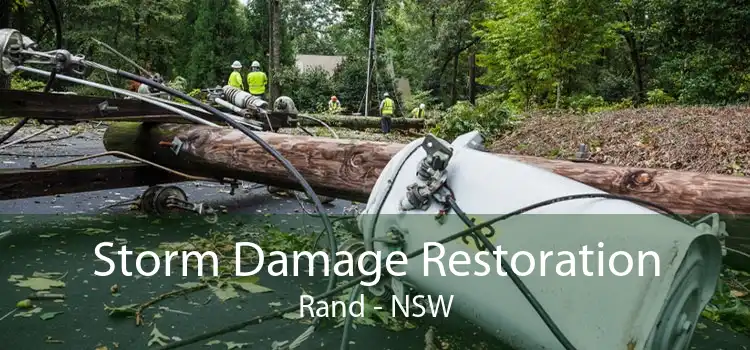 Storm Damage Restoration Rand - NSW