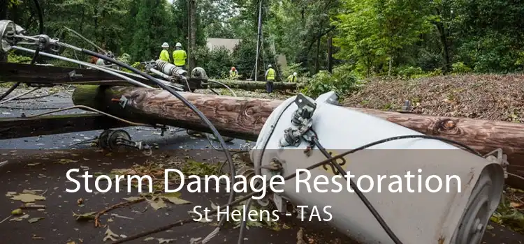 Storm Damage Restoration St Helens - TAS