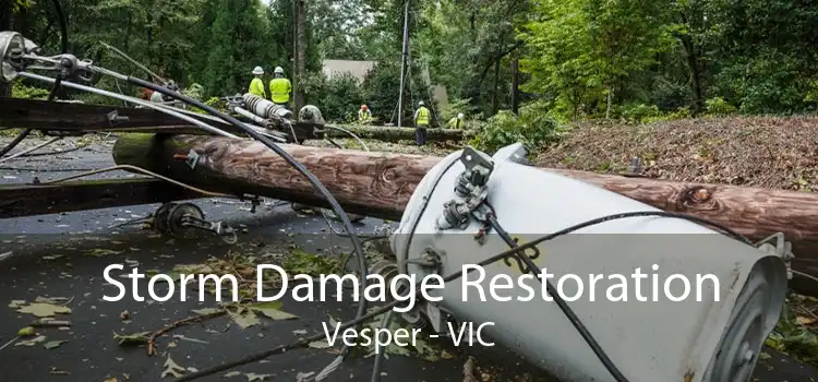 Storm Damage Restoration Vesper - VIC