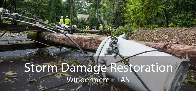Storm Damage Restoration Windermere - TAS