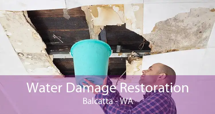 Water Damage Restoration Balcatta - WA